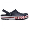 Saboti Crocs Bayaband Clog Albastru - Navy/Pepper, 36 - 39, 41, 43, 46, 48