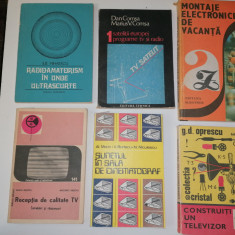 LOT 6 CARTI ELECTRONICA RADIO TV...