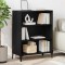vidaXL Bufet Stejar negru 32.5 x 69.5 x 90 cm Lemn compozit 880712