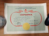 AMS @ - DIPLOMA CONCURSUL DE SKI , SUCEAVA,1958, MINISTERUL AFACERILOR INTERNE, ASOCIATIA DE CULTURA FIZICA SI SPORT &bdquo;DINAMO&rdquo;