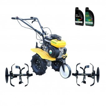 ProGARDEN Pachet Campo 703 Motocultor 7CP + 2L Ulei foto