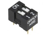 Comutator DIP-SWITCH 2 Secțiuni ON-OFF 24VDC