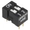 Comutator DIP-SWITCH 2 Secțiuni ON-OFF 24VDC