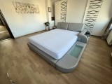 Protectie saltea jersey RestShield Coneltex, dimensiuni 140-160x200 cm, dreptunghiulara, culoare alba