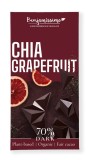 Ciocolata neagra 70% cu chia si grapefruit bio 60g Benjamissimo
