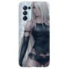 Husa compatibila cu Oppo A16 model Nier Automata A2, Silicon, TPU, Viceversa, Transparent, Carcasa