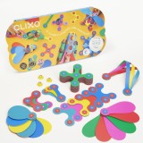 Clixo&reg; joc magnetic de construit - Curcubeu (42 piese) PlayLearn Toys