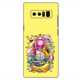 Husa compatibila cu Samsung Galaxy Note 8 Silicon Gel Tpu Model Adventure Time Poster