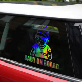 Autocolant Mașină Baby On Board 12,5x14cm 1190610