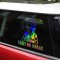 Autocolant Auto, Baby On Board, Multicolor, 12.5x14 cm
