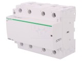 Contactor 4P 100A 230-240VAC NO IP20