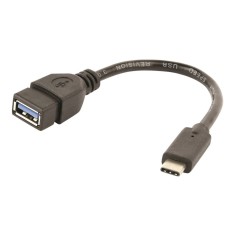Gembird A OTG CMAF3 01 Adaptor USB C la USB A, USB 3.0 OTG, 20 cm