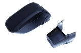 Cotiera Auto Dacia Sandero II Stepway 2013-2020, Piele Ecologica, Negru, Spatiu Depozitare, Culisanta