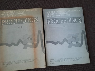 THE EIGHTH NATIONAL CONFERENCE OF ELECTRICAL DRIVERS 2 VOLUME RF19/0 foto