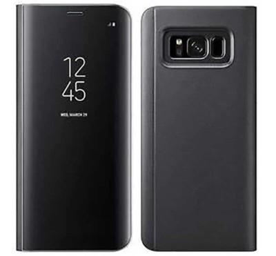 Husa de protectie Clear View Standing Carte pentru Samsung Galaxy NOTE 10 - Black foto