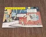 Carte Poștală Publicitară Vintage &ndash; Umor cu Extratereștri, Ilustrație A. Grand, Seria &bdquo;L&rsquo;aventure est au coin de la rue&rdquo;, Necirculata, Printata