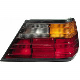 Stop spate lampa Mercedes Benz Clasa E W124; C124 1984-1993, partea Dreapta, semnalizare portocalie, fara suport becuri, Depo