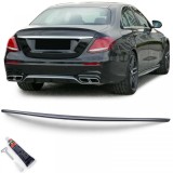 Spoiler sportiv spate lip gloss negru cu ABE, potrivit pentru Mercedes E Class W213 16-20 Performance AutoTuning