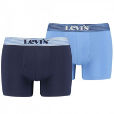 Boxerii Levi&amp;#039;s Boxer 2 Pairs Briefs 37149-0594 albastru marin foto