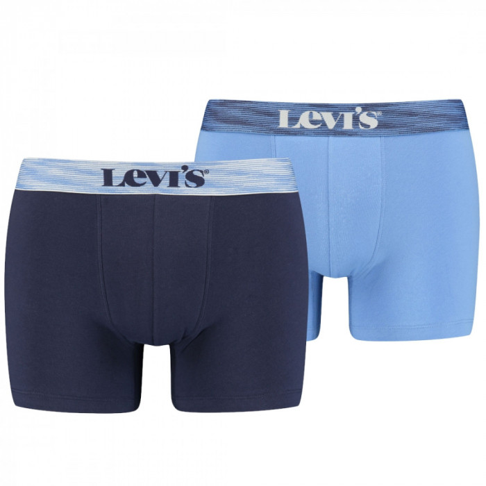 Boxerii Levi&#039;s Boxer 2 Pairs Briefs 37149-0594 albastru marin