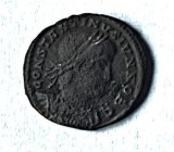 Monedă romană &ndash; Constantin I cel Mare - GLORIA EXERCITVS. Emisă &icirc;ntre 330&ndash;335. Preț 120 lei