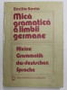 Gramatica Limbii Germane Emilia Savin, Ed. Stiintifica 1985, 440 pagini