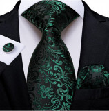 Set cravata + batista + butoni - matase - model 441