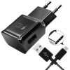 Incarcator pentru Samsung A11 A12 Fast Charger TA200EBE-DG970BBE Type C 1M Negru, Oem