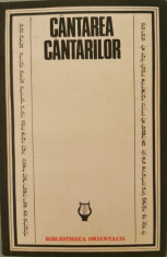 Cantarea cantarilor - Bibliotheca Orientalis (Necartonata) foto