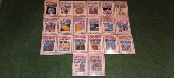 20 BROSURi DIN COLECTIA &ndash; EL PAIS GUINNESS ENCICLOPEDIA DE LAS RESPUESTAS