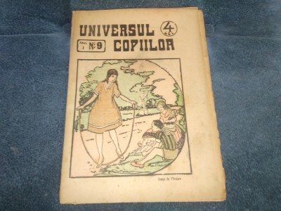 REVISTA UNIVERSUL COPIILOR NR 9 1925 foto