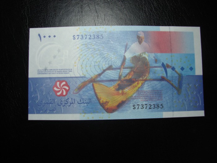 COMORE 1000 FRANCI UNC