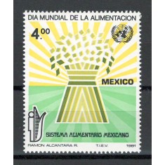 Mexic 1981 MNH - Ziua Mondiala a Alimentatiei, nestampilat