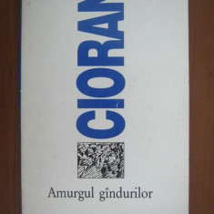 Emil Cioran - Amurgul gandurilor