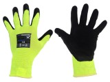 Manusi protectie WONDER GRIP poliester verde deschis marime S / 7