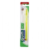 Periuță De Dinți Manuală, GUM Sunstar, Classic 407 Yellow, Curățare Eficientă Dinți, Protecție Gingii, 1 buc