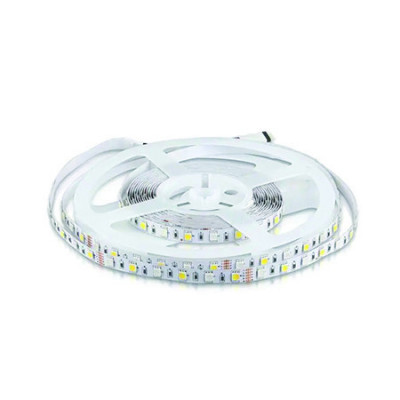 Banda led smd5050 60led/m rgb + alb cald p20 5m foto