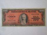 Cuba 100 Pesos 1959 bancnota din imagini