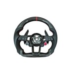 Volan Sport Piele Carbon Audi S Padele (2011+) Aftermarket Premium