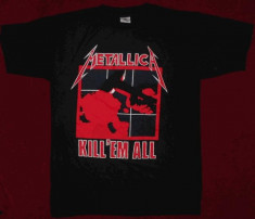 Tricou Metallica - Kill em All ,calitate 180 grame foto