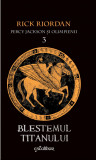 Blestemul Titanului (Percy Jackson si Olimpienii, vol. 3) - Art