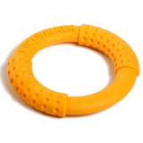 Jucărie pentru c&acirc;ini Kiwi Walker RING MAXI portocaliu 18 cm