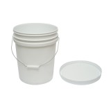 Galeata rotunda din plastic 20L cu capac pentru depozitarea mierii