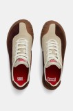 Camper sneakers din piele &icirc;ntoarsă TWS culoarea maro, K201816-001