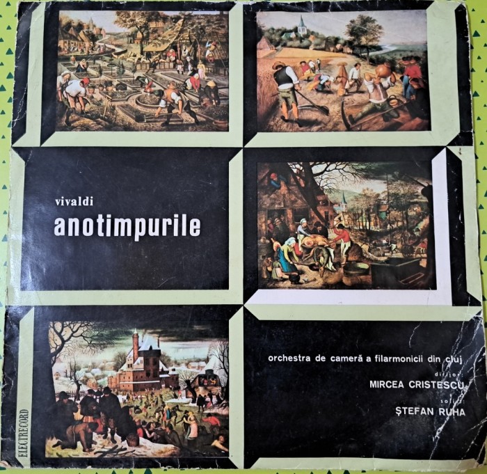 Disc Vinil - Vivaldi- Anotimpurile -Electrecord - ECE 0326, ST-ECE 0564