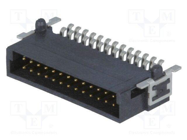 Conector HARTING har-flex&reg; 26 pini SMT 150V AC orizontal PCB soclu tată