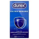 Durex Condoms-Extra Seguro 12 Bucăți-Latex