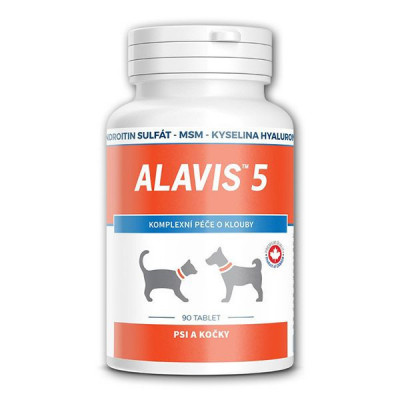 ALAVIS 5 protecţie pentru articulaţii la c&amp;acirc;ini şi pisici - 90 tbl foto