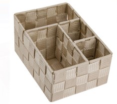 Organizator cu 4 compartimente, 14x19x10 cm, M Deco foto