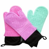 Set 2 Manusi Lungi Silicon Interior Captusit Bucatarie 37x14cm Wei A06494 DNC25361
